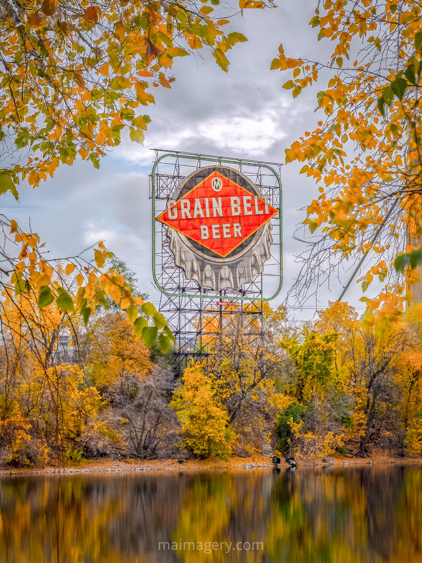 Grain Belt Beer - Autumn