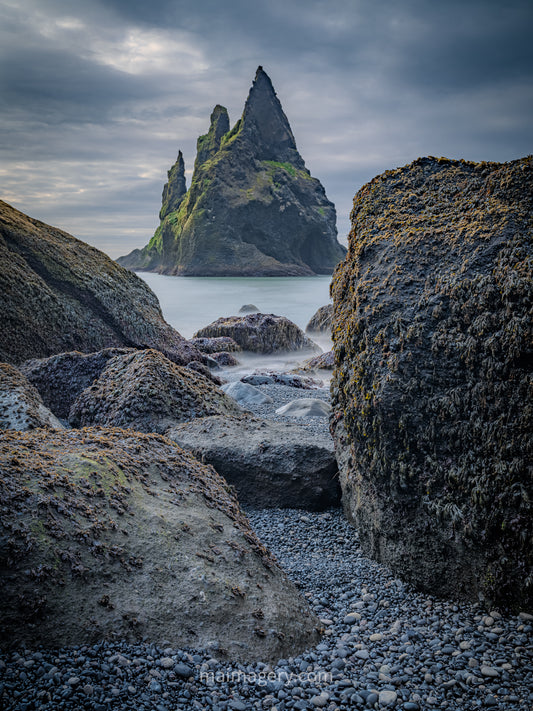Sea Stacks of Reynisfjara Beach Iceland