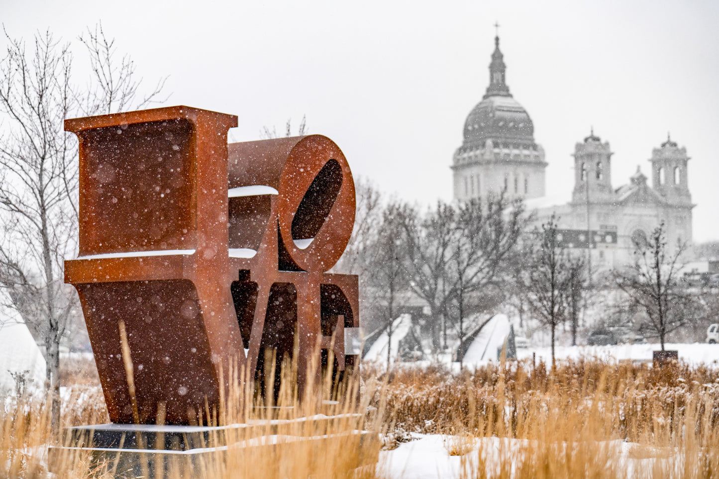 Love in the Sculpture Garden
