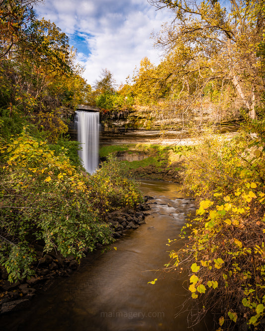 Golden Hour at Minnehaha Falls