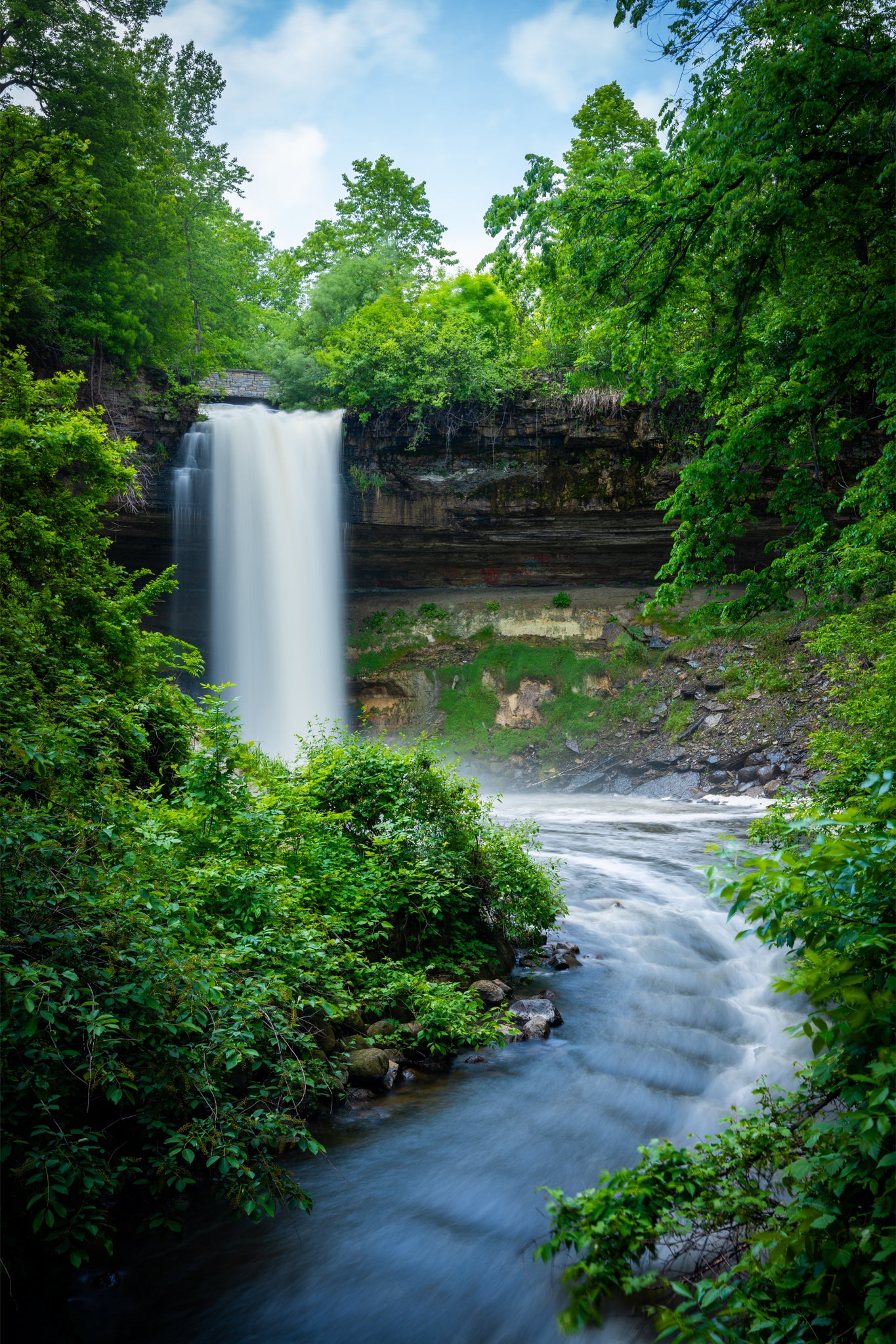 Minnehaha Falls Flowing Strong – michaelandersonimagery