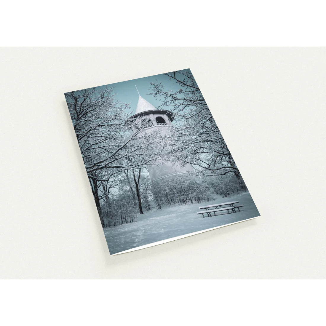 Greeting Cards 5 Pack Witch's Tower with Frosted Hat