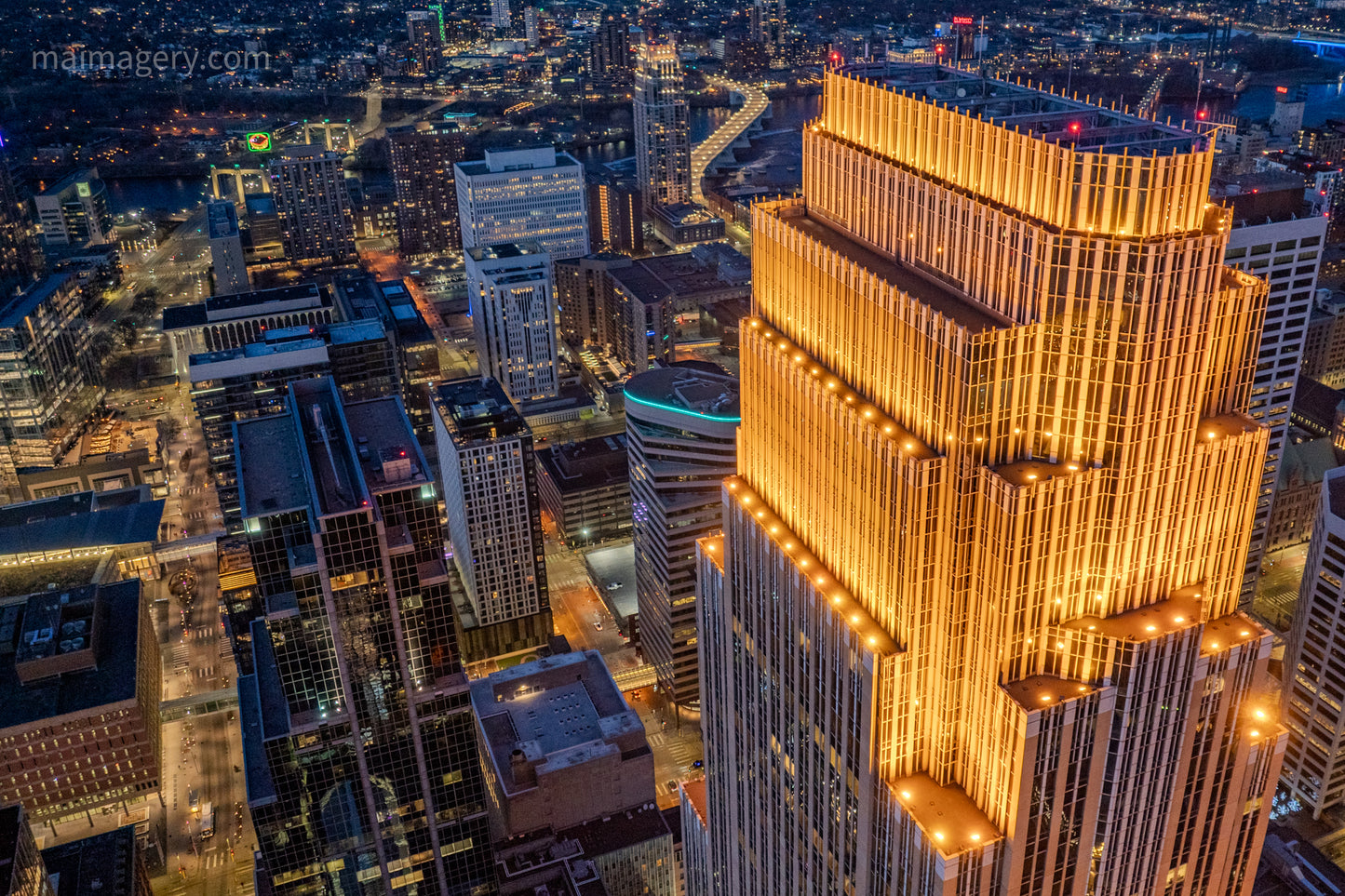 Wells Fargo Tower in Downtown Minneapolis