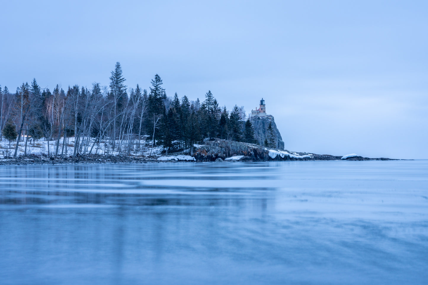 Split Rock Lighthouse on a March Morning