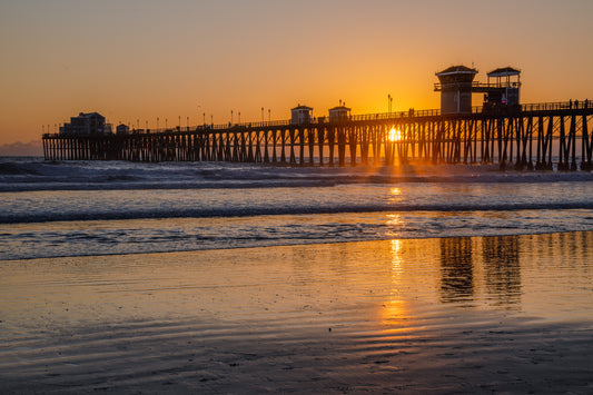 Oceanside Pier at Sunset