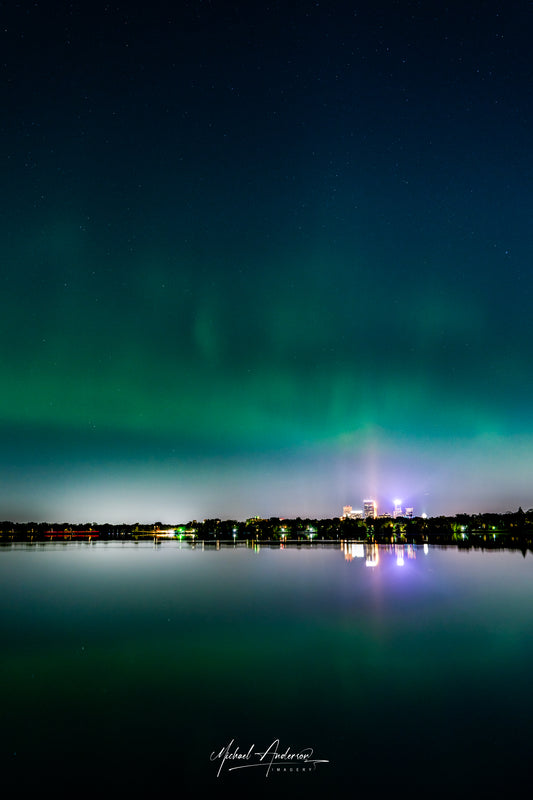 Northern Lights in Minneapolis