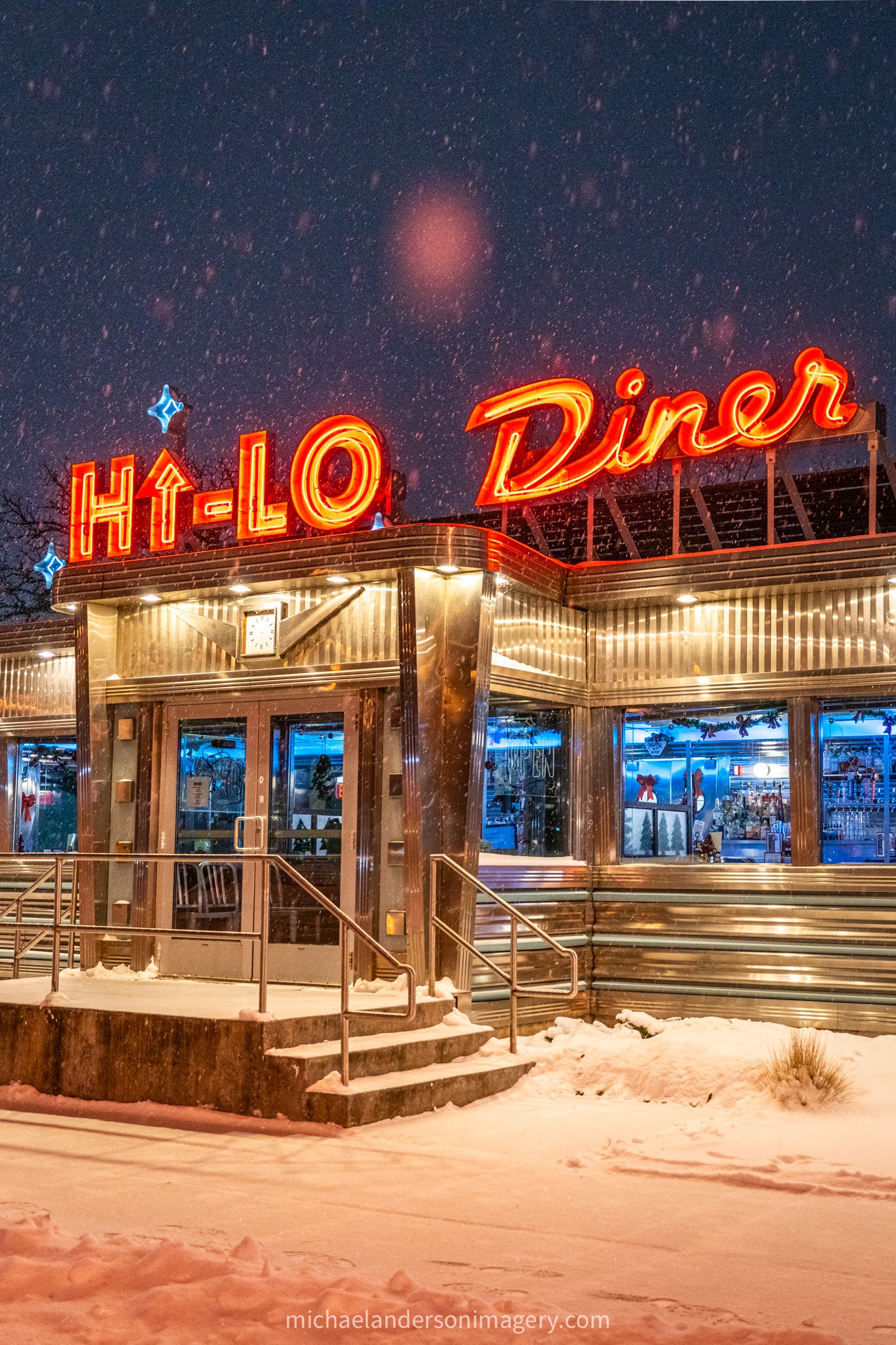 Hi-Lo in the Snow