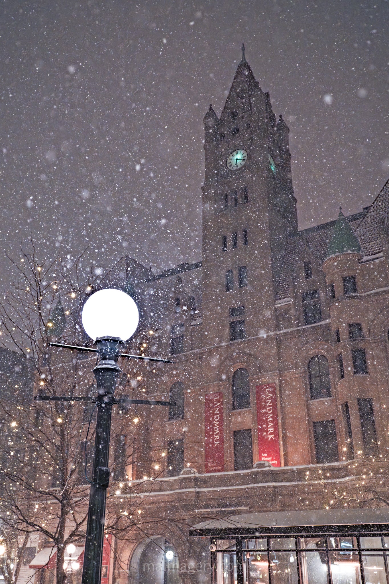 Saint Paul Landmark Center in the Snow