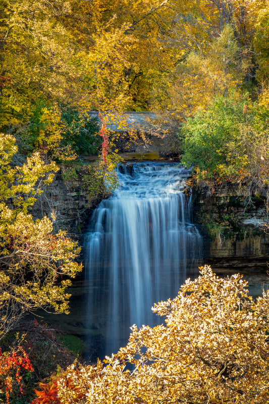 Fall at Minnehaha Falls