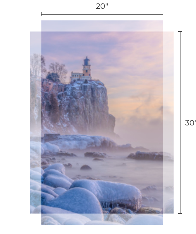 Split Rock and Sea Smoke