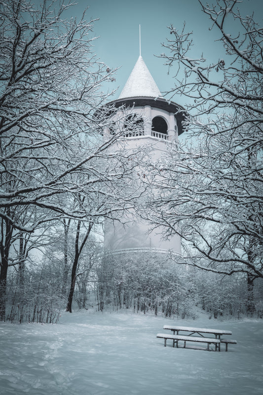 Witch's Tower with Frosted Hat