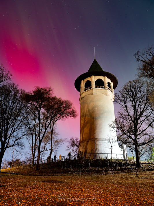Northern Lights Pillars at the Witch's Tower