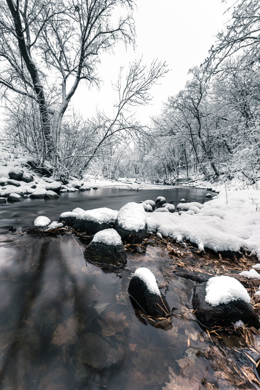 Minnehaha Creek in the Snow