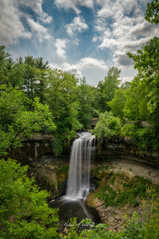 A Summer Afternoon at Minnehaha Falls