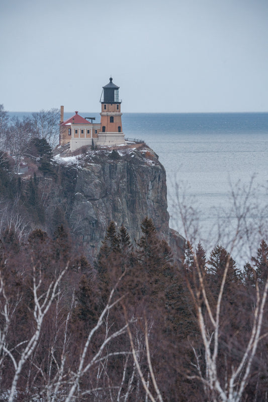 Split Rock Lighthouse from Overlook