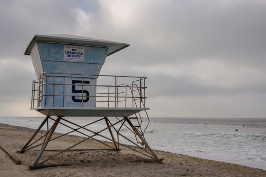 Lifeguard Stand in Oceanside, CA