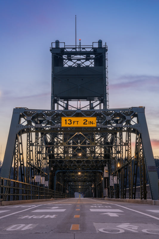 Stillwater Lift Bridge Sunrise
